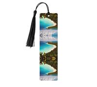 Marque-pages en bois imprimé île de Cuba pour homme et femme, pour n'importe quel livre, journal ou carnet, cadeau pour les amateurs de livres