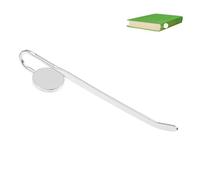 Marque-pages en Col de Cygne, Marque-page Métallique en Alliage Argenté | Pratique et Élégant, Repère les Pages, Usage Quotidien pour Lecteurs et Étudiants, Format Compact