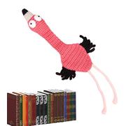 Marque-pages en crochet - Marque-pages tricotés à la main | Motifs d'animaux mignons faits à la main, variations de couleurs, cadeau pour les amateurs de livres, bas de Noël, accessoire de lecture