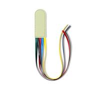 Marque-pages en cuir avec 5 rubans de couleur Bible, marque-pages pour poèmes, romans, livres créatifs, page en cuir