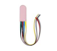 Marque-pages en cuir avec 5 rubans de couleur Bible, marque-pages pour poèmes, romans, livres créatifs, page en cuir