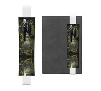 Marque-pages en cuir avec motif forêt tropicale tropicale, marque-pages réglables, parfaits comme cadeau de rentrée scolaire ou de Noël