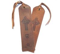 Marque Pages en Cuir Fait Main | Sovereign-Gear | 2 Signet Pour Livre en Cuir Véritable avec Glands Pour Les Lecteurs