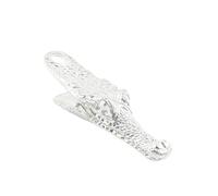 Marque-pages en forme d'alligators antiques multi-usages - Accessoire de bureau pour carnet de notes, journal en métal - Multi-usage pour documents