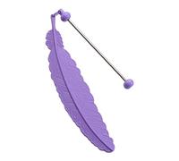 Marque-pages en forme de plume avec pendentif en forme de plume pour les amateurs de livres, lecteur, écrivain, enseignant, marque-pages uniques