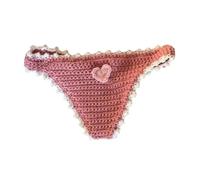 Marque-pages en forme de sous-vêtements tricotés, marque-page d'angle, B | Marqueur de page d'angle en crochet pour les amateurs de livres, étudiants, lecture quotidienne, journal, écrivain