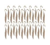 Marque-pages en métal à plumes, 30 pièces, Ancient bronze 80 x | Marque-pages en métal à plumes gravés Vintage, pour enseignant, étudiant, passionné de lecture, accessoires de