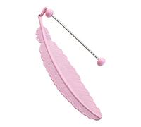 Marque-pages En Plumes Perlées Avec Pendentif En Plume Porte-Page De Livre Pour Amoureux Des Livres Lecteur Écrivain Marque-pages Pour Enseignant