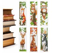 Marque-Pages En Point De Imprimés Motif cartoon doux et mignon pré-imprimé