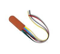 Marque-pages en ruban avec ruban de la Bible - Marque-pages en cuir avec 5 rubans de couleur - Marqueurs de page créatifs pour l'école - Marque-pages créatifs en cuir - Marqueurs de page de la Bible