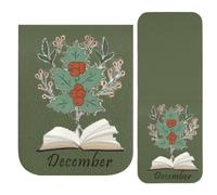 Marque-pages esthétiques - Clips pour pages en cuir PU rétro,signets magnétiques - pour, femmes, hommes, enseignants, filles, garçons, lecture, école, bureau, étude, agenda, carnet