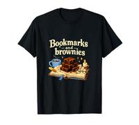 Marque-Pages et Brownies Design Confortable pour Les Amateurs de Livres T-Shirt