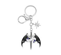 Marque-pages fantaisie en forme d'ailes de chauve-souris - Cadeau idéal pour les fans - Accessoires de lecture en forme d'ailes de chauve-souris en métal - Cadeau d'anniversaire ou de remise de