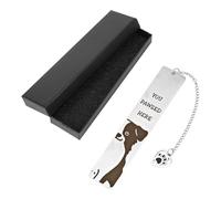 Marque-Pages Femmes Lisent, Marque-Page Chien avec Boîte Cadeaux Amoureux Chiens Marque-Pages Chien Lecture Marque-Page Border Collie Cadeau Amoureux Chiens Amoureux Livres Femmes Hommes