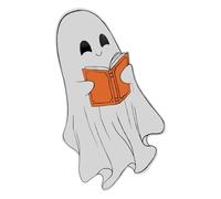 Marque-pages Halloween - Marque-pages en Forme de Fantômes Amusants | Étiquettes de Page Transparentes pour Étudiants Écrivains Lecture Romans Décoration Halloween