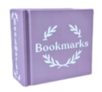 Marque-pages imprimés en 3D pour étagère, bureau, boîte de rangement pour marque-pages décoratifs, conteneur de rangement, décoration de salle d'étude, accessoire d'étude