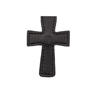 Marque-pages inspirés de la foi en cuir synthétique avec texture sécurisée pour livres, documents, crucifix, marque-pages