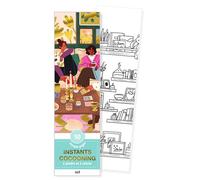Marque-pages - Instant cocooning: 50 marque-pages à peindre ou à colorier