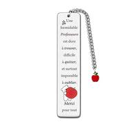 Marque-pages Journée Enseignants Noël Diplômé Aller à l'Université Merci Professeure Retraite Cadeaux d'anniversaire personnalisés Appréciation tuteur préféré Action de Grâce Souvenir de l'étudiant