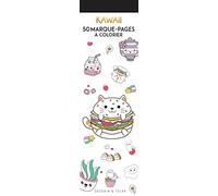 Marque-pages Kawaii: Marque-pages à colorier