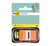 Marque-pages large Post-it - Distributeur de 100 feuilles - Orange