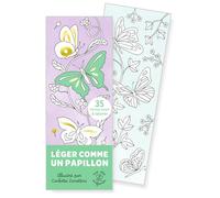 Marque-pages - Léger comme un papillon: 35 marque-pages à colorier