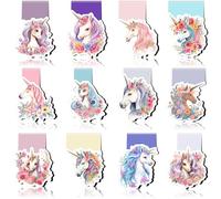 Marque-Pages Magnétiques,12 Pièces Marquage Côté Aimant,Signets Magnétiques Colorés,Marque-Page Magnétique,Divers Marque-Pages à Lire Par Ies élèves