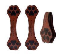 Marque-Pages Magnétiques En Cuir 3 Pièces, Marque-Pages Rétro, Marque-Pages Personnalisés Créatifs, Accessoires De Lecture, Marque-Pages Mignons