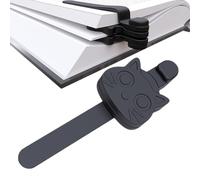 Marque-Pages Magnétiques en Forme de Chat - Pince De Page Chat Adorable | Marque-Pages En Silicone Drôles,pour femmes, adolescents, enseignants, étudiants, romans, bandes dessinées, documents, recette