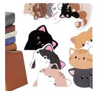 Marque-pages Magnétiques,Marque-Pages Avec Un Motif De Chat | Signets de Lecture,pour École Paroisse Club Bibliothèque Coin Lecture Journal Agenda