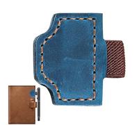 Marque-pages magnétiques, porte-stylo, clips de marque-page en cuir synthétique, planificateurs pour étudiants, enseignants, voyageurs et lecteurs quotidiens, cahiers, journaux, 5 x 3,4 cm