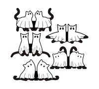 Marque-pages magnétiques pour - Accessoires de lecture en forme de chat mignon - Marque-page amusant - Pour femmes, , lecteurs, maison, école, bibliothèque, voyage, fête d'anniversaire