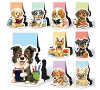 Marque-pages magnétiques pour enfants, Cadeaux pour les amoureux des chiens, Cadeaux de Noël, Petites attentions pour calendriers de l'Avent pour enfants, Cadeaux pour chiens pour femmes