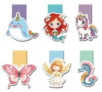 Marque-pages magnétiques pour filles, petits cadeaux pour calendriers de l'Avent pour filles, cadeau de Père Noël secret, cadeaux de Noël pour filles