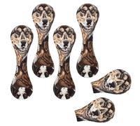 Marque-pages magnétiques sans couture pour races de chiens