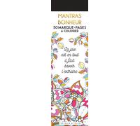 Marque-pages Mantras bonheur Marque-pages à colorier - Collectif - Dessain Et Tolra - broché - Livre-jeu