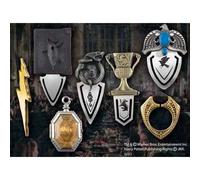 Marque-pages - NOBLE COLLECTION - Poudlard - Métal plaqué or et argent - Set de 4 - Pour enfants