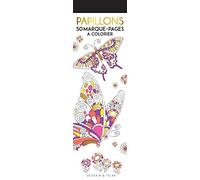 Marque-pages Papillons: 50 marque-pages à colorier