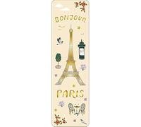 Marque pages Paris Tour Eiffel - motif symboles et ambiance de Paris - dimension 17 * 5 CM