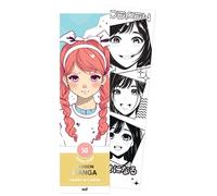 Marque-pages - Passion manga - 50 marque-pages à peindre ou à colorier, pour soi ou à offrir ! - Collectif - Merci Les Livres - Livre-jeu