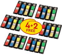 Marque-Pages,Petit,Pack Promo De 4 Blocs + 2 Gratuits,35 Marque-Pages Par Dévidoir-Pour Marquer,Surligner Ou Codifier Des Informations