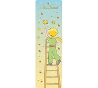 Marque pages Petit Prince grimpant sur une échelle pour tenter d'atteindre les étoiles - dimension 17 * 5 CM