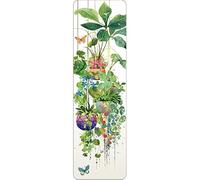 Marque pages plantes en pots suspendus avec des feuilles retombantes - dimension 17 * 5 CM