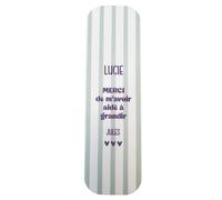 Marque pages plexi - Merci Menthe pour cadeau fin d'année scolaire : Maîtresse/Maître/Nounou/ATSEM/... - Personnalisable Ma Fabrique Perso