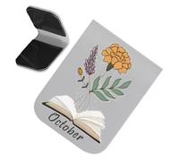 Marque-pages pour femmes, clip de page en cuir PU rétro - signets magnétiques - pour lecture, étude, journal, planificateur, cahier, école, bureau, filles, adolescents, hommes, enseignant, aman