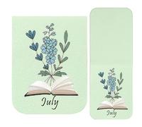 Marque-pages pour femmes, clip en cuir PU - marque-pages magnétiques vintage pour lecture, étude, journal, planificateur, cahier, école, bureau, filles, adolescents, hommes,