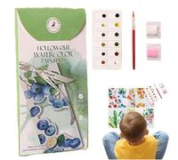 Marque-pages Pour Lectrices,10 Marque-pages Aquarelle À Colorier - Kit Accessoires Élégants Pour Femmes Enseignants Fournitures Scolaires De Lecture