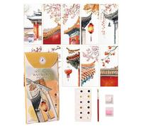 Marque-pages Pour Lectrices,10 Pièces de Signets en Aquarelle - Kit Accessoires Élégants Pour Femmes Enseignants Fournitures Scolaires De Lecture