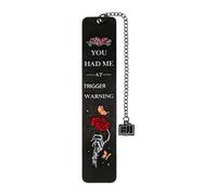 Marque-pages Romance Noire Accessoire de Lecture Signet Gothique