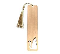 Marque-pages spéciaux, marque-page à thème animaux en bois, accessoires légers de lecture résistants aux rayures pour étudiants hommes et femmes